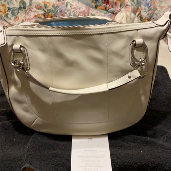 Coach Purse   S/V Parchment - Picture 5 of 16